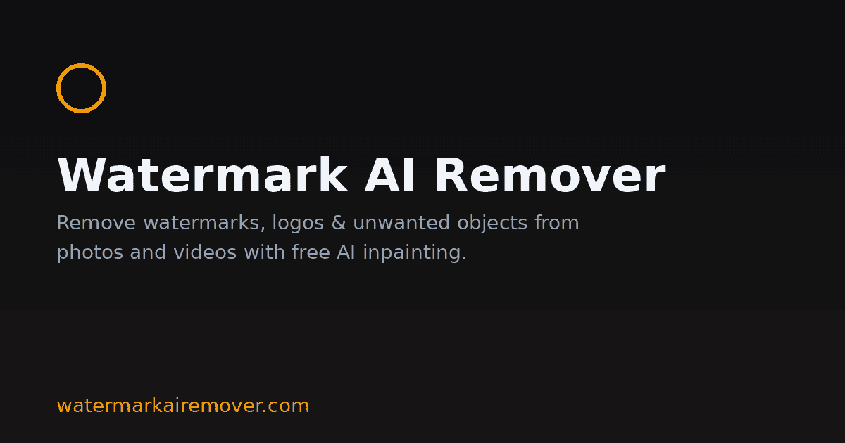 AI Watermark Remover